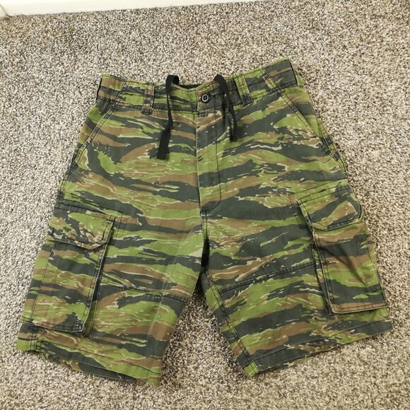 Rothco Other - Vintage Tiger Stripe Camo Shorts Rothco BDU Military Cargo Mens Medium